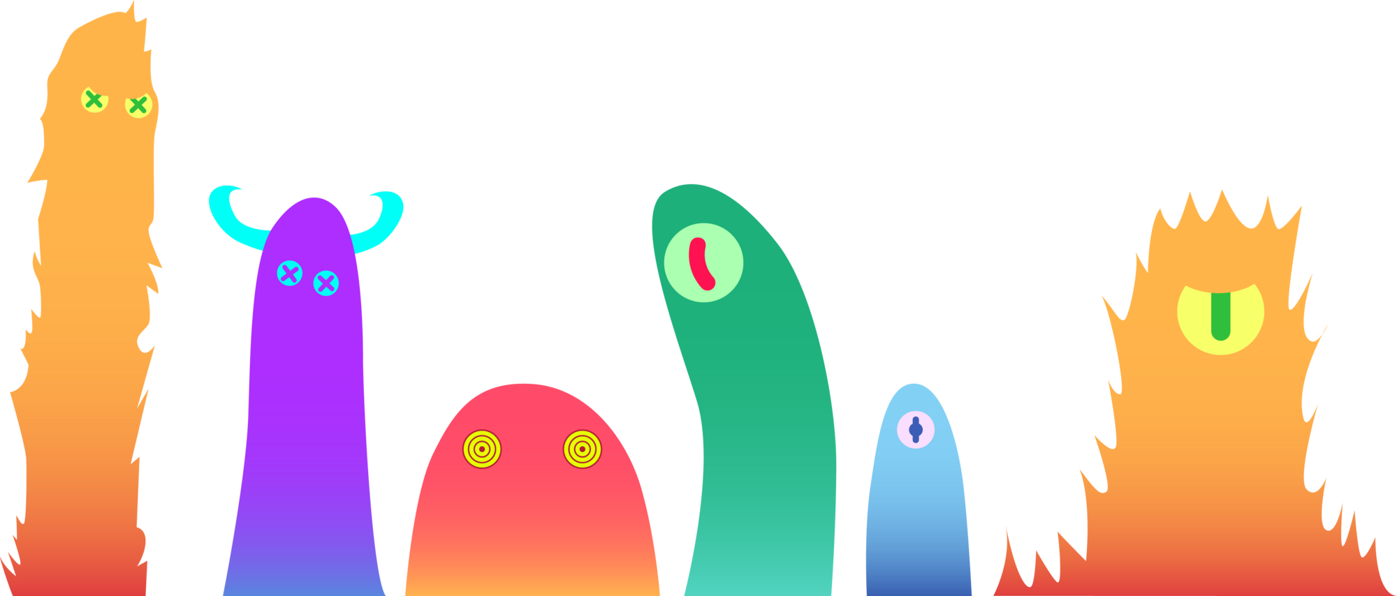 Six monsters